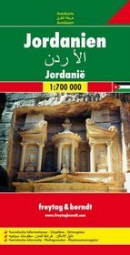 Jordania mapa 1:700 000 Freytag  Berndt