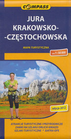 Jura Krakowsko-Częstochowska mapa turystyczna 1:50000