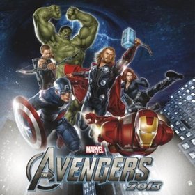 Kalendarz 2013. Kalendarz ścienny - Avengers