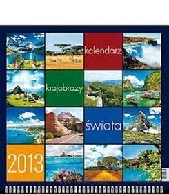 Kalendarz 2014. Kalendarz ścienny - Krajobrazy świata