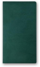 Kalendarz 2015. Kalendarz kieszonkowy A6. Model 11T - zielony