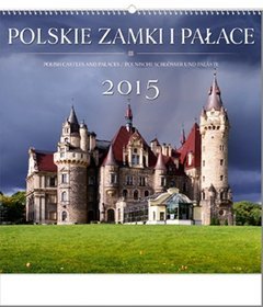 Kalendarz 2015. Kalendarz ścienny wieloplanszowy. KW22 Polskie zamki i pałace