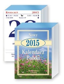 Kalendarz 2015. Nowy Kalendarz Polski - zdzierak dwustronny dzienny