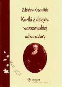Kartki z dziejów Warszawskiej Adwokatury