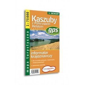 Kaszuby - mapa turystyczna (skala 1:75 000) (wersja papierowa)
