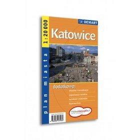 Katowice - plan miasta (skala 1:20 000)