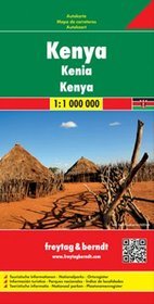 Kenia mapa 1:1 000 000 Freytag  Berndt