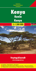 Kenia mapa 1:1 500 000 Freytag  Berndt