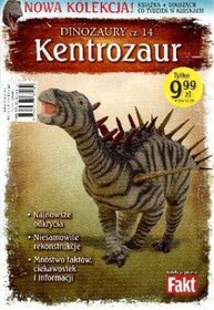 Kentrozaur. Dinozaury cz.14. Książka + figurka