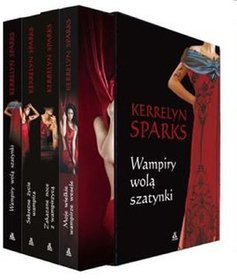 Kerrelyn Sparks (Moje wielkie Wampirze wesele, Sekretne życie Wampira, Zakazane noce z Wampirzycą, Wampiry wolą szatynki)