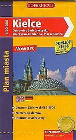 Kielce - Plany miast 1:20 000 (Skarżysko-Kamienna, Starachowice, Ostrowiec Świętokrzyski)