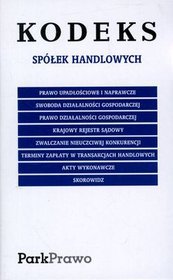 Kodeks Spółek Handlowych 01.09.2011 Folia