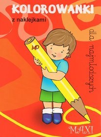 Kolorowanki dla najmłodszych z naklejkami MAXI, część 5