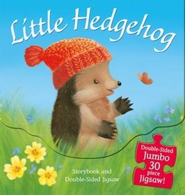 Little Hedgehog: Storybook and Double-Sided Jigsaw