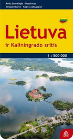 Litwa mapa 1:500 000 Jana Seta
