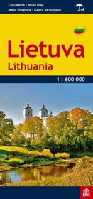Litwa mapa 1:600 000 Jana Seta