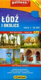 Łódź i okolice - mapa turystyczna (skala 1:50 000)