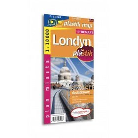 Londyn plan miasta 1:10000 mapa laminowana