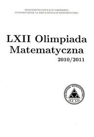 LXII Olimpiada Matematyczna 2010/2011