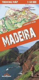 Madeira. Laminowana mapa trekingowa
