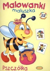 Malowanki maluszka - Pszczółka