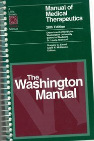Manual of Medical Therapeutics Washington Manual