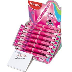 Maped - Długopis dwustronny Twin Tip, 4 kolory Girly różowy
