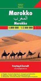 Maroko mapa 1:800 000-1:2 000 000