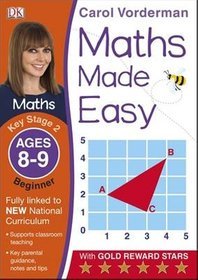 Maths Made Easy Ages 8-9 Key Stage 2 Beginner: Ages 8-9, Key Stage 2 beginner