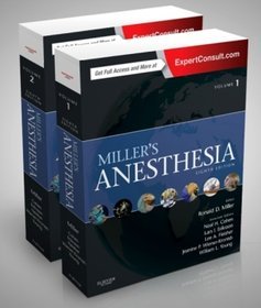 Miller's Anesthesia 8e 2 vols