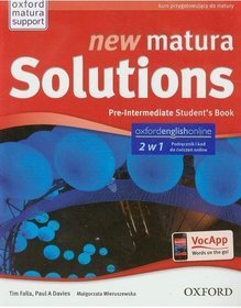 New Matura Solutions Pre-intermiate Student's Book