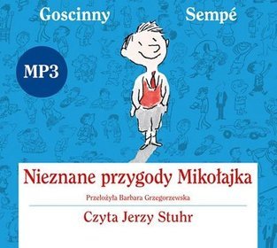 Nieznane Przygody Mikołajka - książka audio na CD(format MP3)