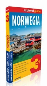Norwegia 3w1. Przewodnik i mapa laminowana