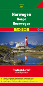 Norwegia mapa 1:600 000