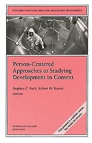 Person Centered Approaches to Studying Development Context