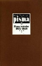 Pisma teatralne 1934-1939 - tom 4