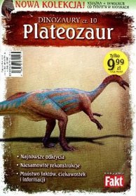 Plateozaur. Dinozaury cz.10. Książka + figurka