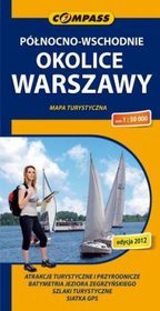 Północno wschodnie okolice Warszawy mapa turystyczna 1:50 000