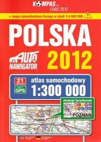 Polska. Atlas samochodowy 1:300 000