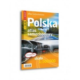 Polska - atlas samochodowy (skala 1:500 000)