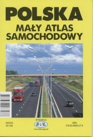 Polska Mały Atlas Samochodowy 1:1 000 000
