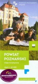 Powiat Poznański mapa turystyczna 1:60 000