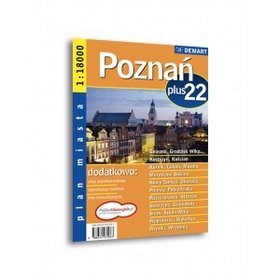 Poznań - atlas miasta (skala 1:18 000)