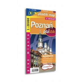 Poznań 1:20 000 plan miasta laminowany