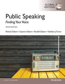 Public Speaking: Finding Your Voice: Global Edition