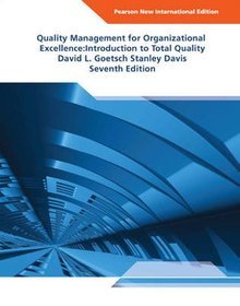 Quality Management for Organizational Excellence
