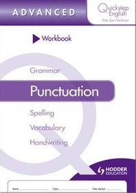 Quickstep English Workbook Punctuation Advanced Stage