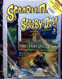 Scooby Doo Zestaw dwóch książek + zabawka