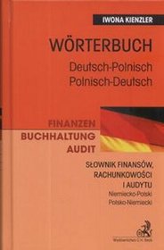 Słownik finansów, rachunkowości i audytu niemiecko - polski,  polsko- niemiecki