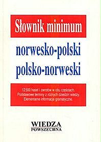 Słownik minimum norwesko - polski, polsko - norweski.